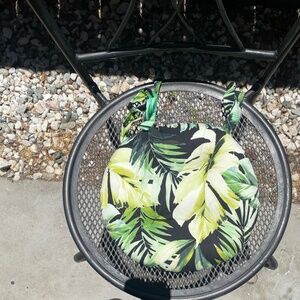 Tropical Patio Chair Seat Cushiom